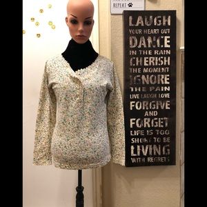 Floral Sexy “ Jolly” Button Tunic Top!!!